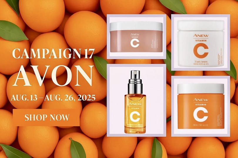 Brighten Up, Buttercup! – Avon Campaign 17’s Vitamin C&nbsp;Glow-Up